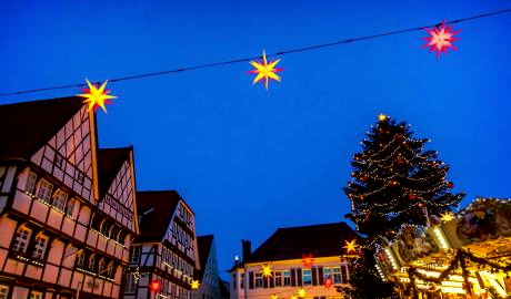Vorweihnachtliche Atmosphäre in der historischen Altstadt von Soest