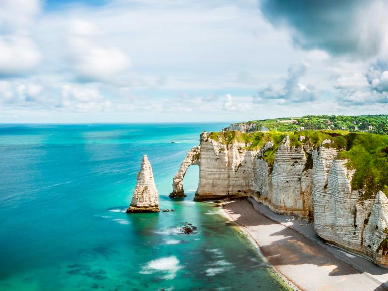 Titelbild für Wunderschöne Normandie 	mit Alabasterküste