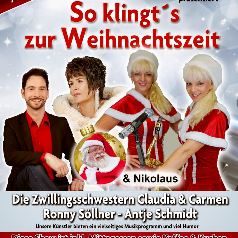 Titelbild für Konzert „So klingt´s zur Weihnachtszeit“ in Finsterbergen / Thüringen